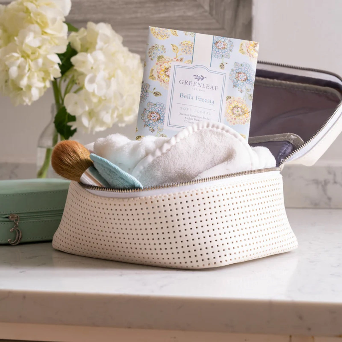 Greenleaf geurzakje Bella Freesia – bloemig, licht en charmant, voor elk seizoen geschikt.