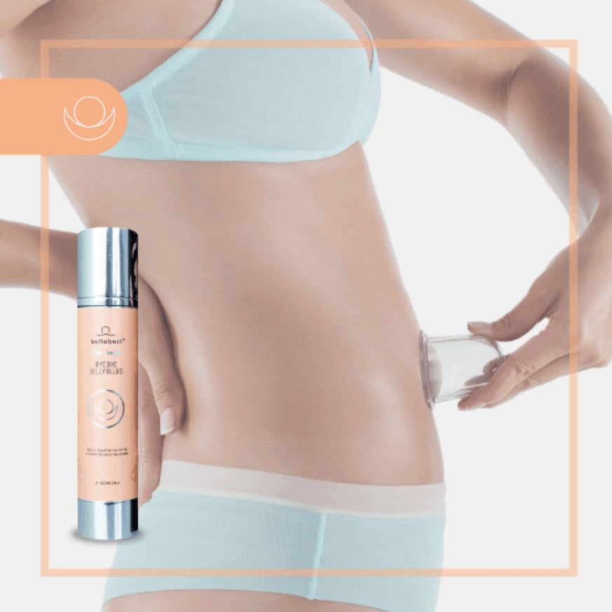 Bye Bye Belly Blue Genie van Bellabaci – verzorgende olie met lavendel, eucalyptus en sinaasappel