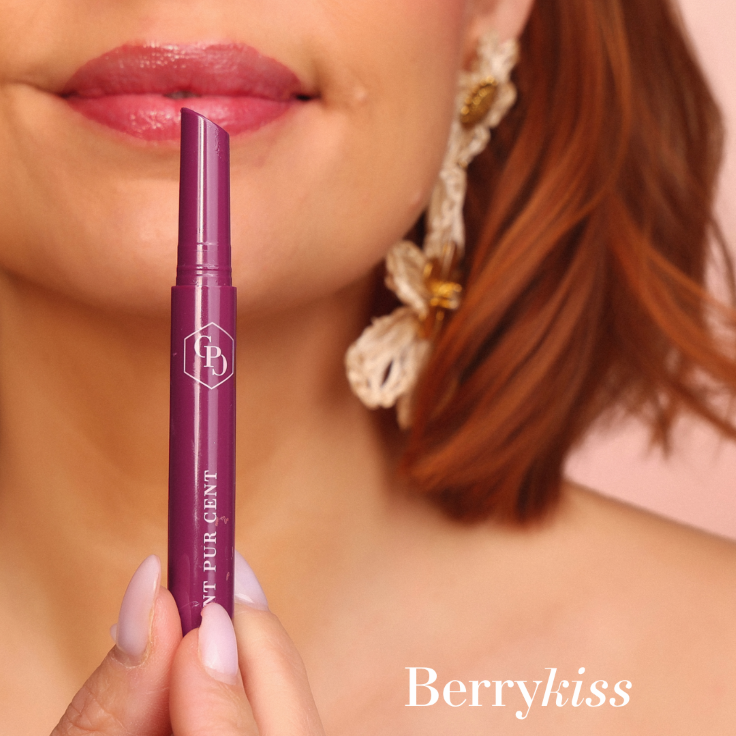 Hydra Plump Lip Stylo BerryKiss verzorgende plumping lipstick van Cent Pur Cent