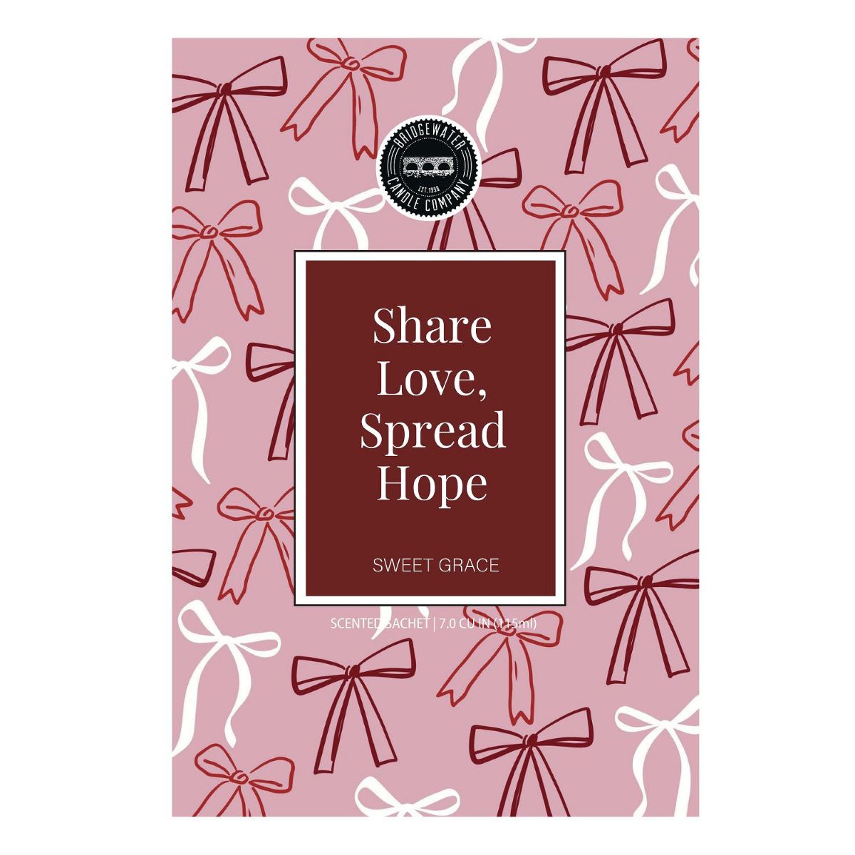 Bridgewater Sweet Grace geurzakje Share Love Spread Hope