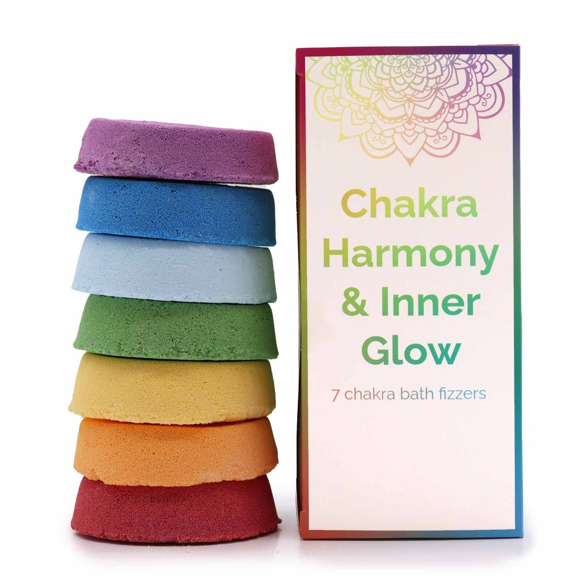 Chakra Badbruisers Harmony & Inner Glow set met 7 kleuren