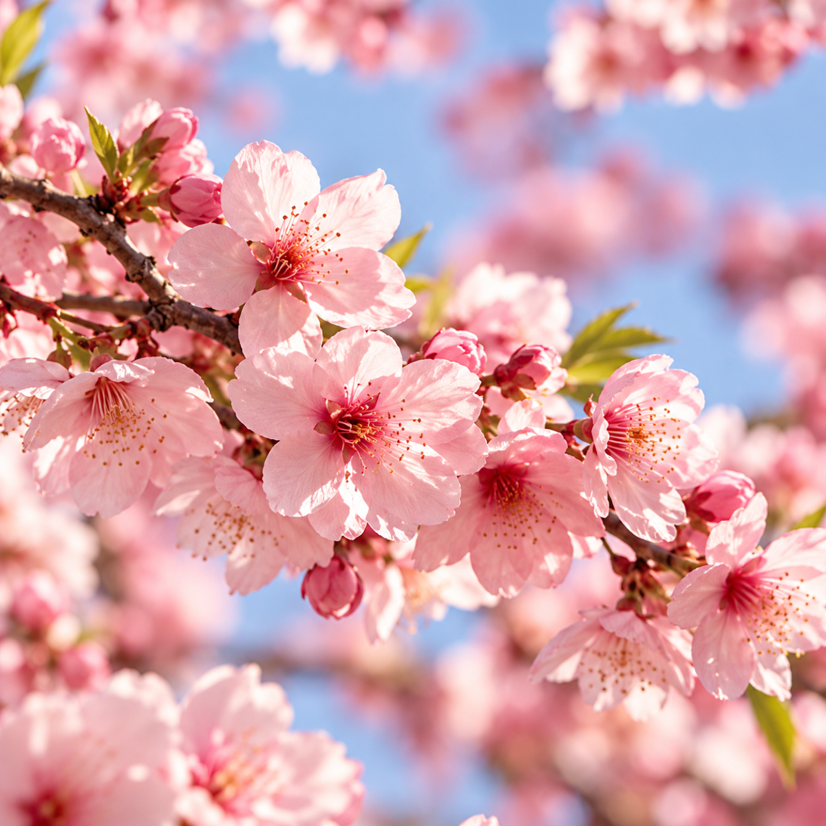 Roze Japanse kersenbloesem – sfeerbeeld Cherry Blossom Waxmelt