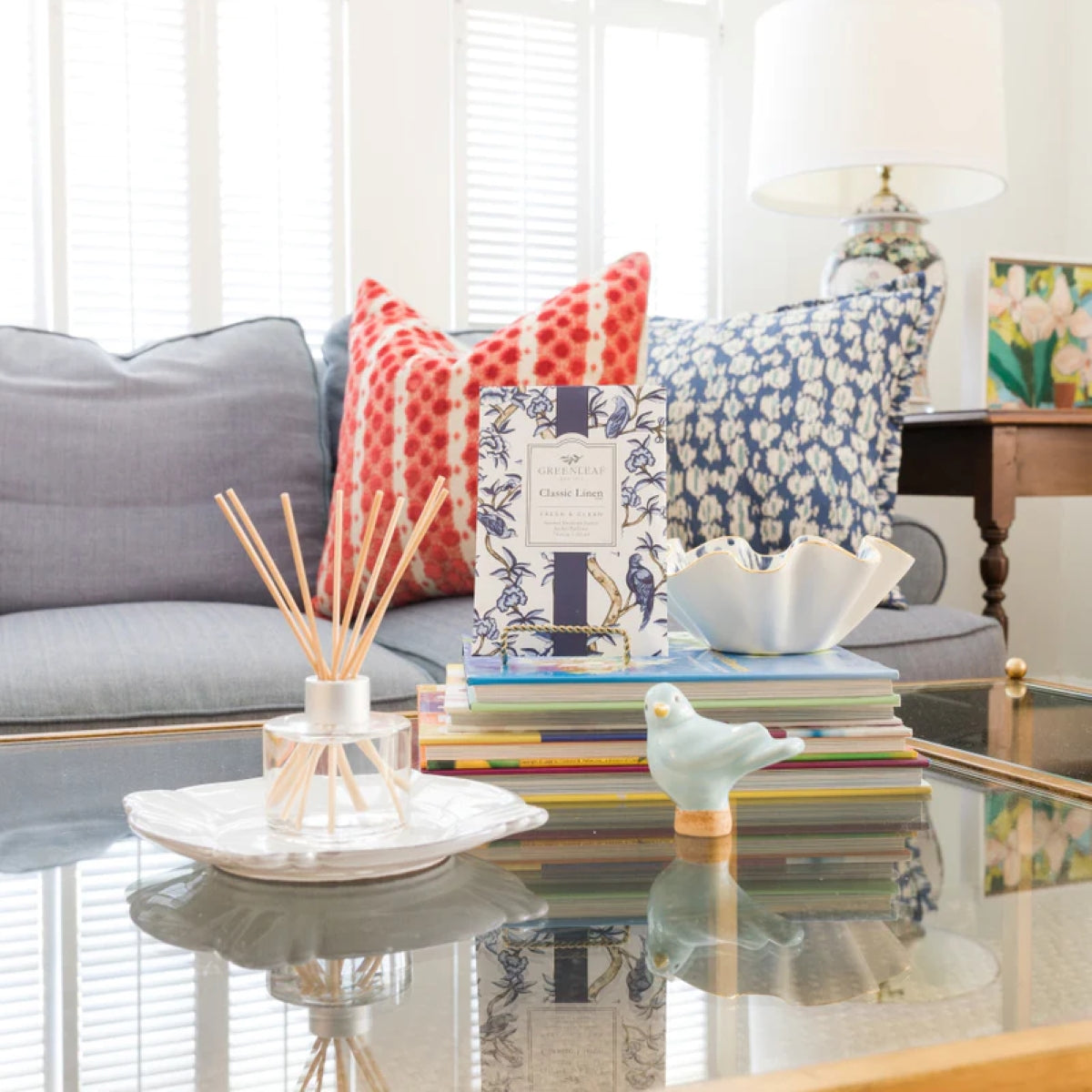 Greenleaf geurzakje Classic Linen – geur van net gewassen lakens in de zon, veilig en niet-giftig.