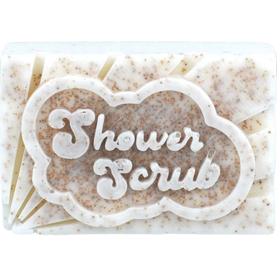 Solid shower scrub met kokosschilletjes voor zachte exfoliatie en hydratatie – Bomb Cosmetics