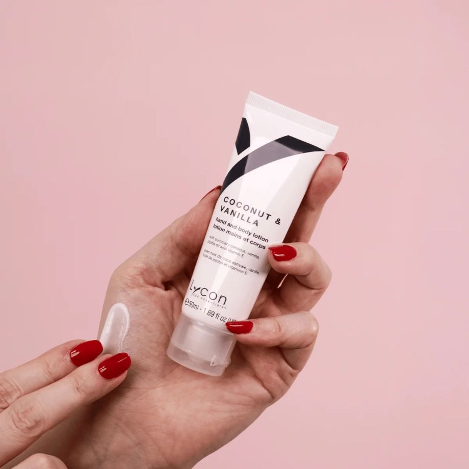 Lycon Coconut & Vanilla Hand & Body Lotion 50 ml tube