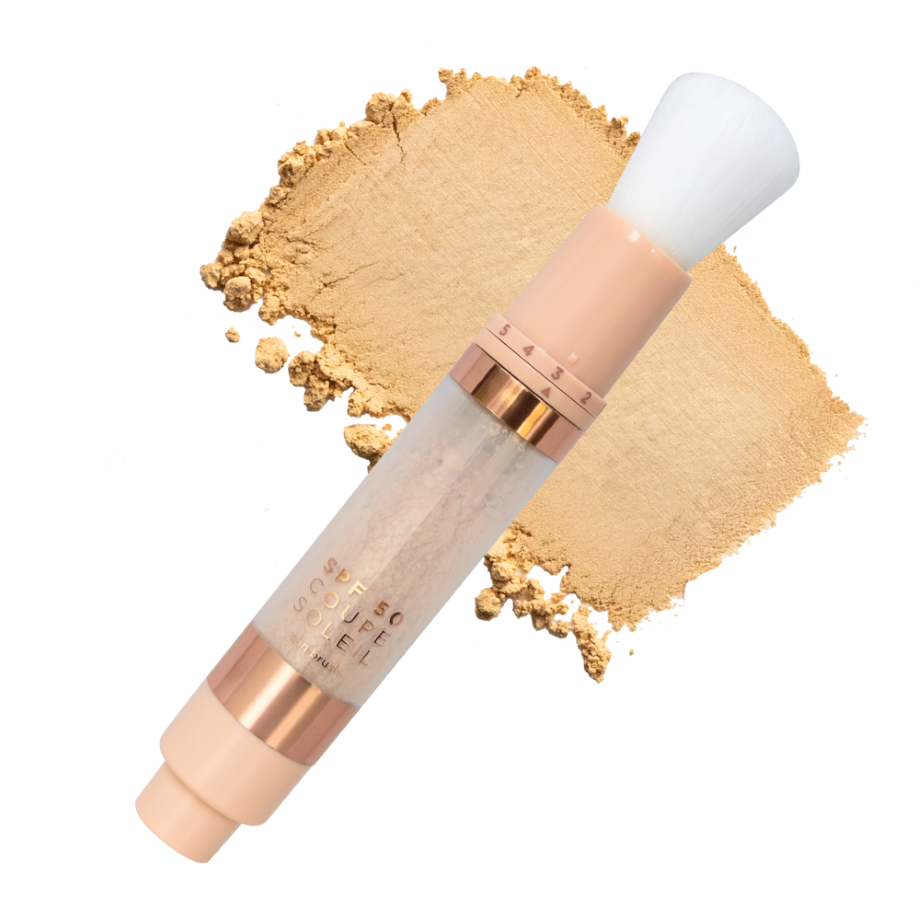 Cent Pur Cent Sunbrush SPF 50 zonnepoeder met kwast