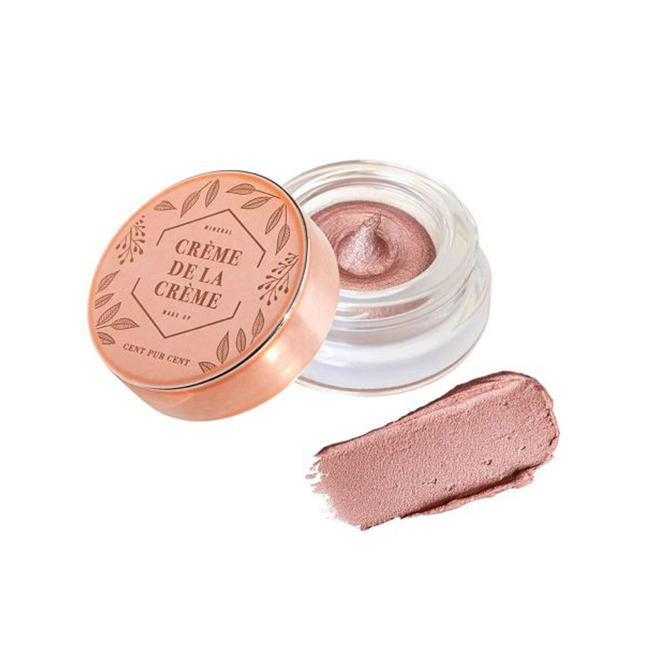 Cent Pur Cent Crème de la Crème Barbe à Papa – romige mousse-oogschaduw met hoge pigmentatie en fluweelzachte finish.