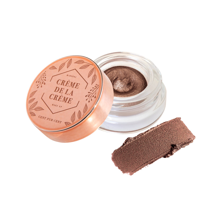 Cent Pur Cent Crème de la Crème Bronze – romige mousse-oogschaduw met intense kleur en fluweelzachte finish.