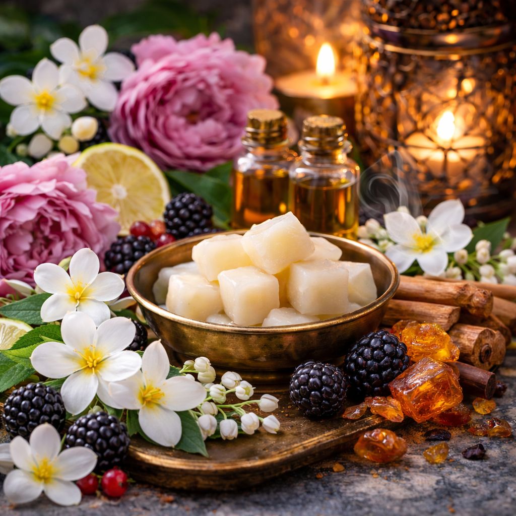 Royal Jasmine waxmelt – bloemige wellnessgeur met jasmijn, pioenroos, citrus en sandelhout