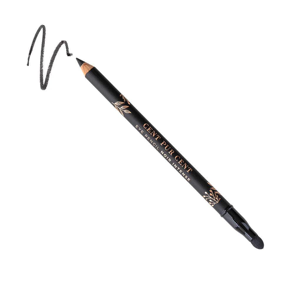 Cent Pur Cent Intense Eye Pencil Noir – zwart oogpotlood met smudge-applicator