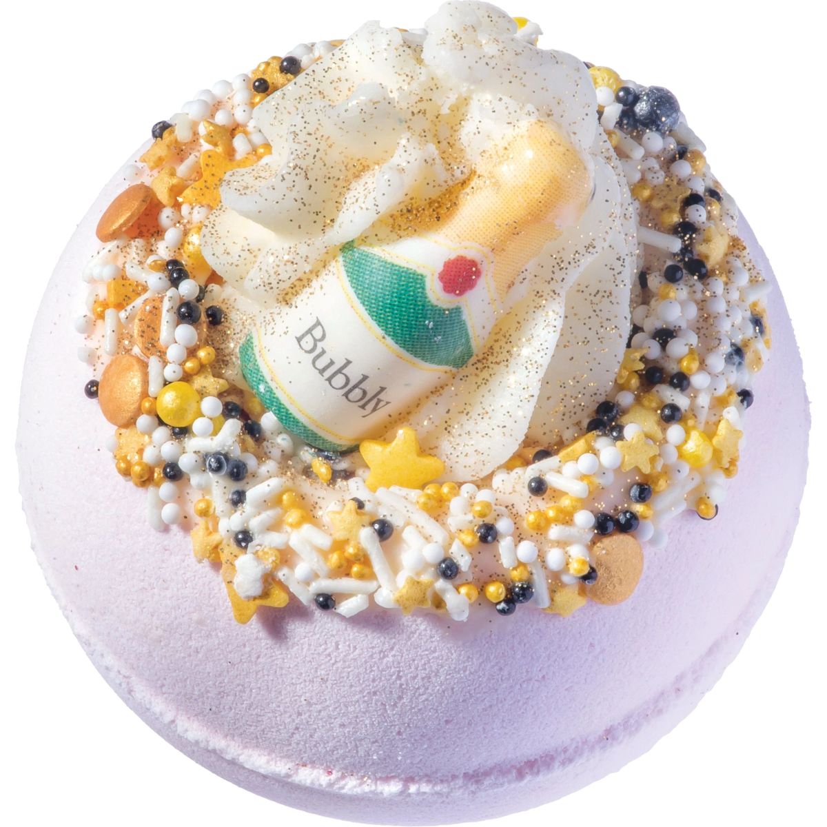 Bomb Cosmetics Fizz The Season Bath Blaster – champagne geur bruisbal met luxe uitstraling