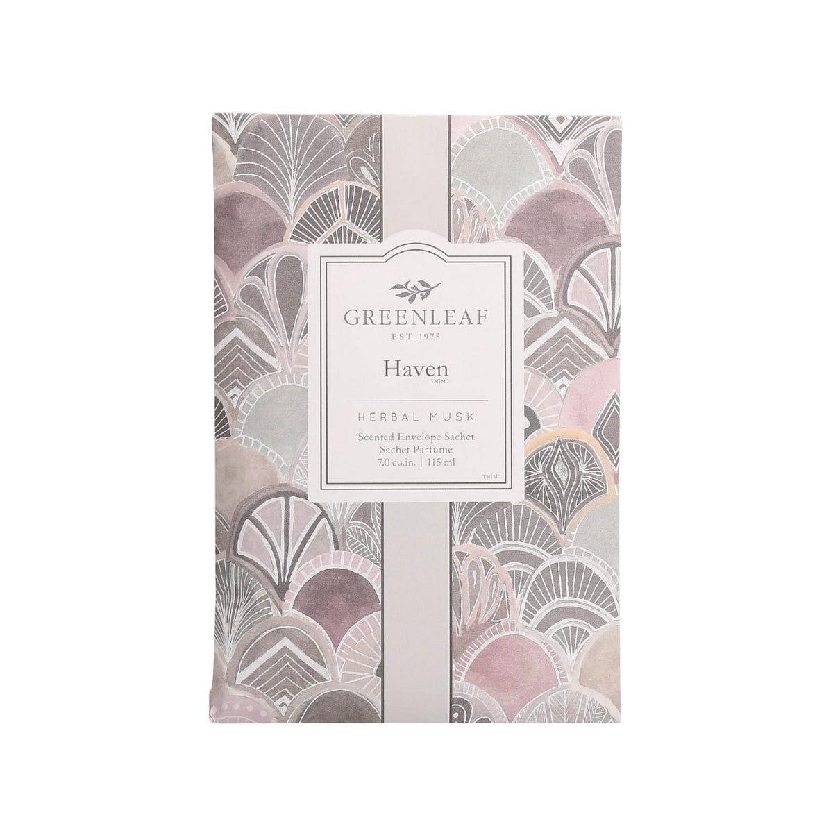 Greenleaf Haven Geurzakje – frisse zeebries met lavendel, jasmijn, hout en amber voor een ontspannen sfeer.