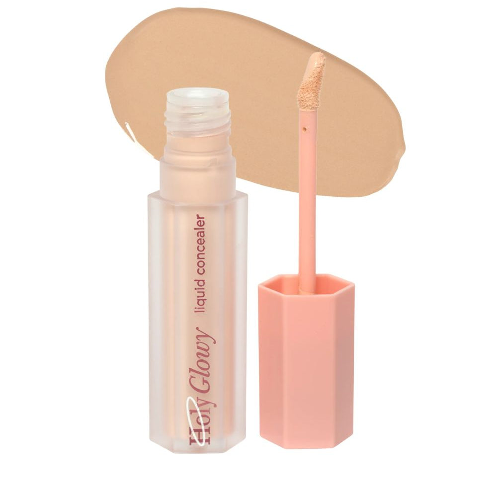 Cent Pur Cent Holy Glowy Concealer – vloeibare concealer met sponsapplicator en lichte, verhelderende dekking.