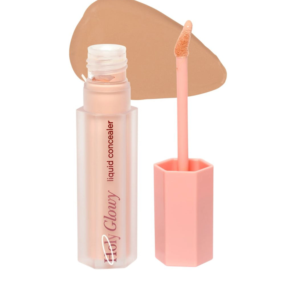 Cent Pur Cent Holy Glowy Concealer 1.0 – vloeibare concealer met sponsapplicator en lichte, verhelderende dekking.