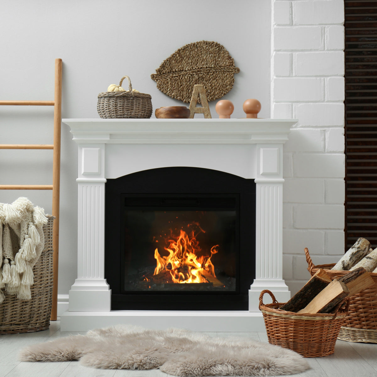 Home Sweet Home Waxmelt – geurblokje van sojawax met kaneel, appel en dennenappels, warme winterse geur bij de haard.