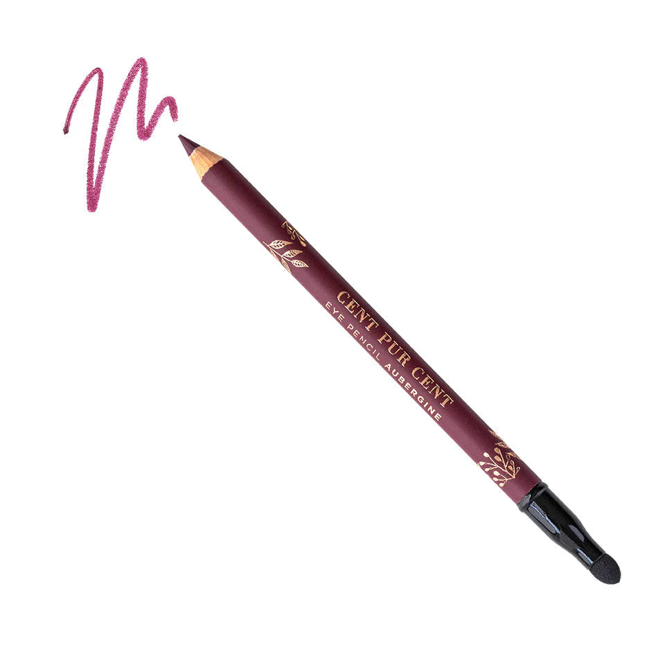 Cent Pur Cent Intense Eye Pencil Aubergine – oogpotlood met smudge-applicator