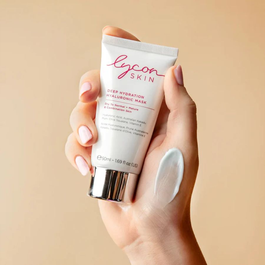 Lycon Skin Rejuvenating Mask verpakking en gebruik voor huidverzorging