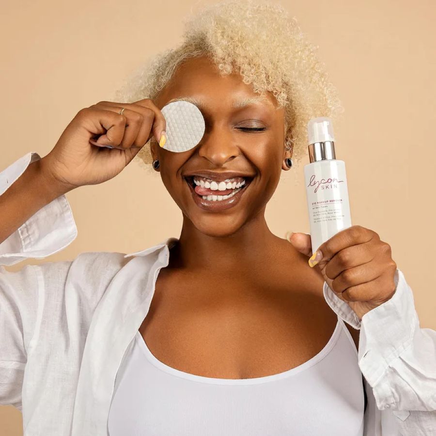 Lycon Skin make-up remover gebruik voor milde reiniging en frisse huid