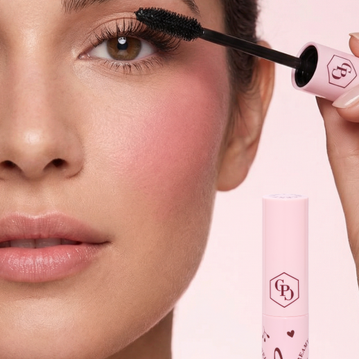 Cent Pur Cent LashLove Mascara zorgt voor een open blik en intens zwarte wimpers