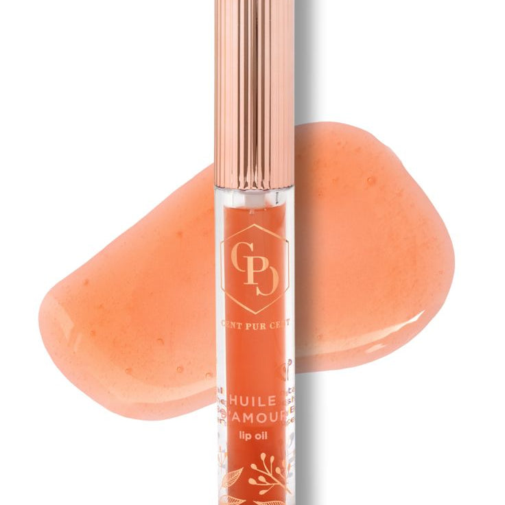 Cent Pur Cent Lip Oil Caramel – verzorgende lipolie met warme glans