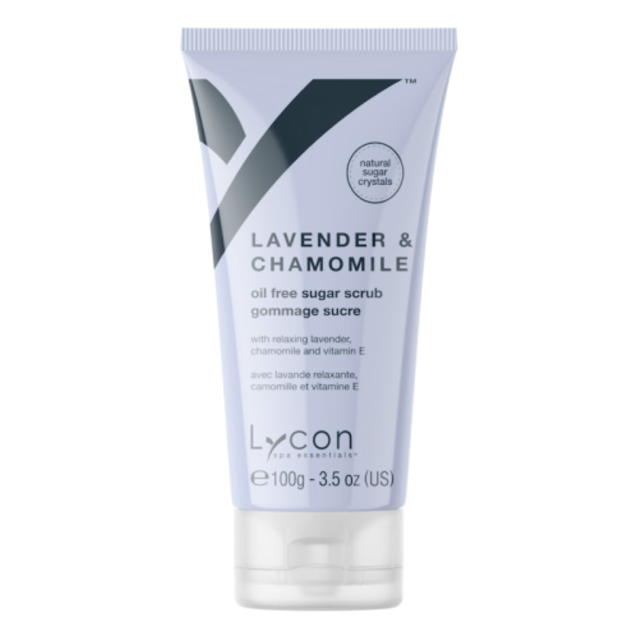 Lavender & Chamomile Sugar Scrub Tube Lycon