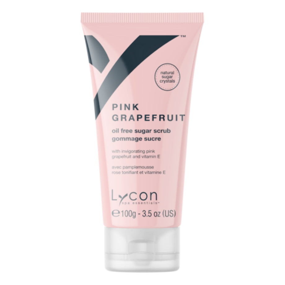 Pink Grapefruit Sugar Scrub Tube Lycon