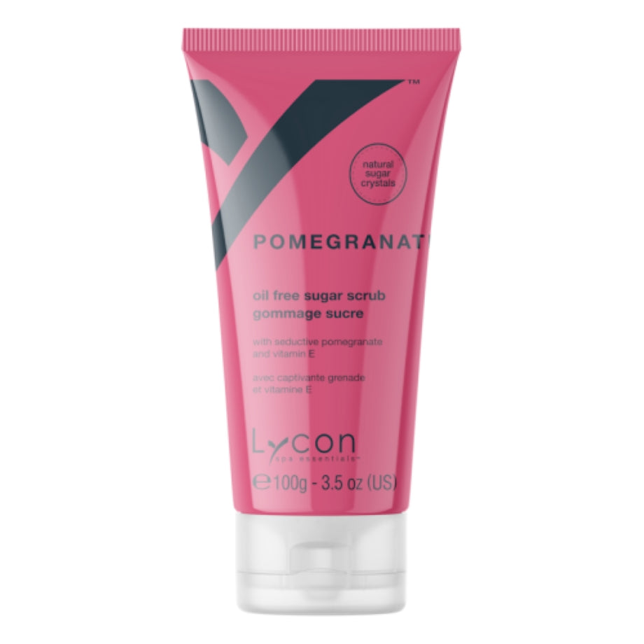Pomegranate Sugar Scrub Tube Lycon