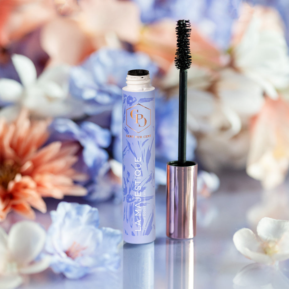 La Majestique Mascara – elegante paarse huls met roségouden dop | Cent Pur Cent