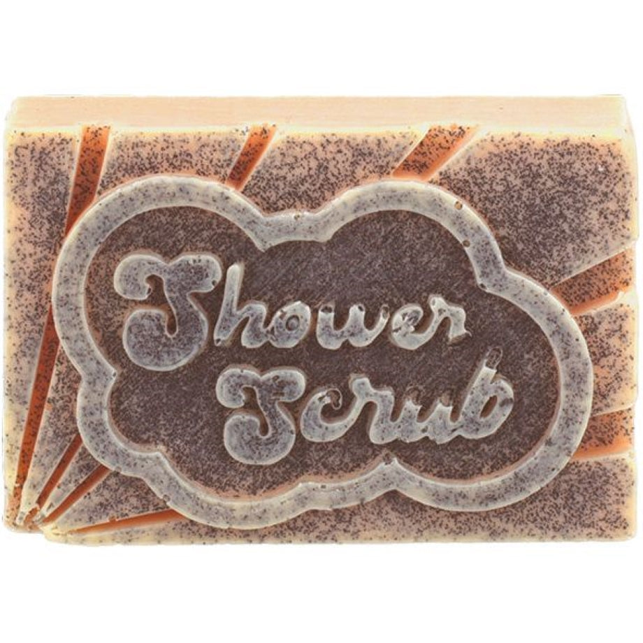 Solid shower scrub met lavapoeder, mango, mandarijn en verzorgende boters – Bomb Cosmetics