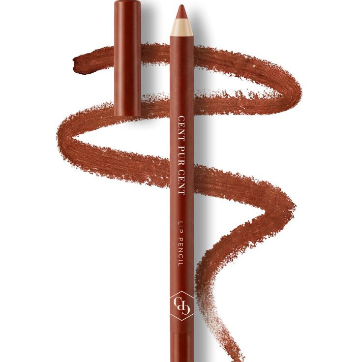 Cent Pur Cent Waterproof Lip Pencil Nude Chocolat in warme chocoladebruine tint voor perfect gedefinieerde lippen