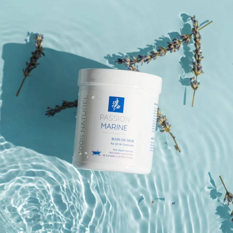 Passion Marine natuurlijk badzout – ontspannend wellnessmoment voor bad of bubbelbad
