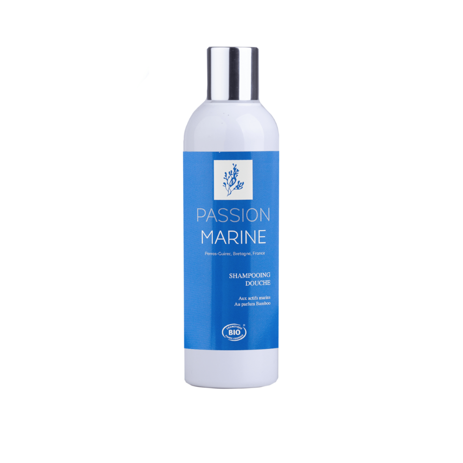 Passion Marine 2-in-1 Shampoo Douchegel met bamboe en algenextract – fles