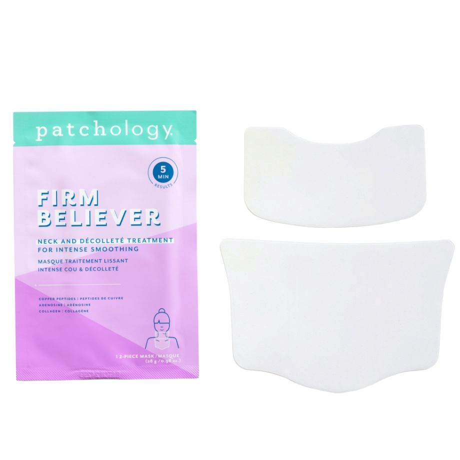 Patchology Firm Believer Neck & Décolleté hydrogel masker voor versteviging en hydratatie