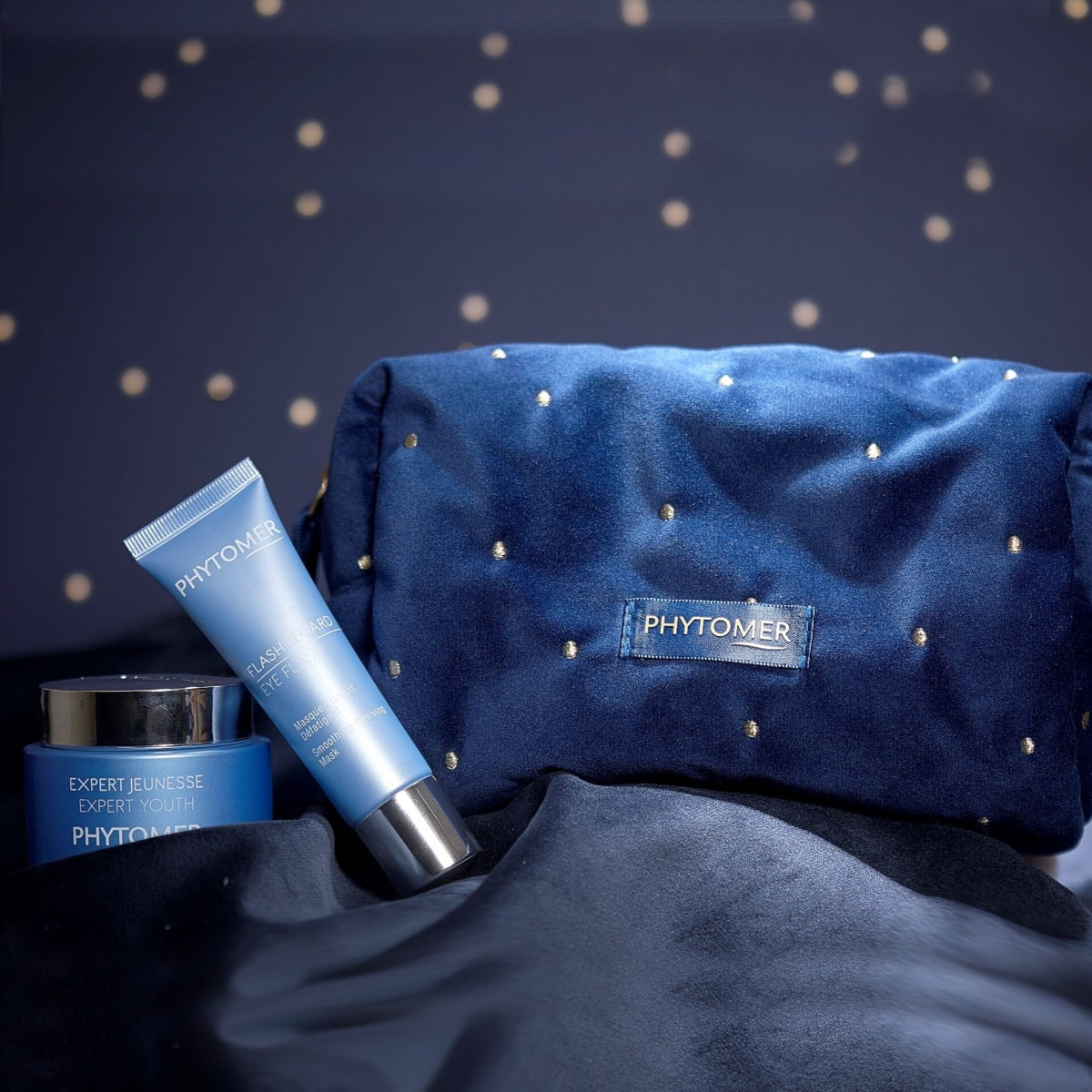 Phytomer Ritual Jeunesse Christmas 2025 set met Expert Jeunesse crème en gratis Flash Regard oogmasker
