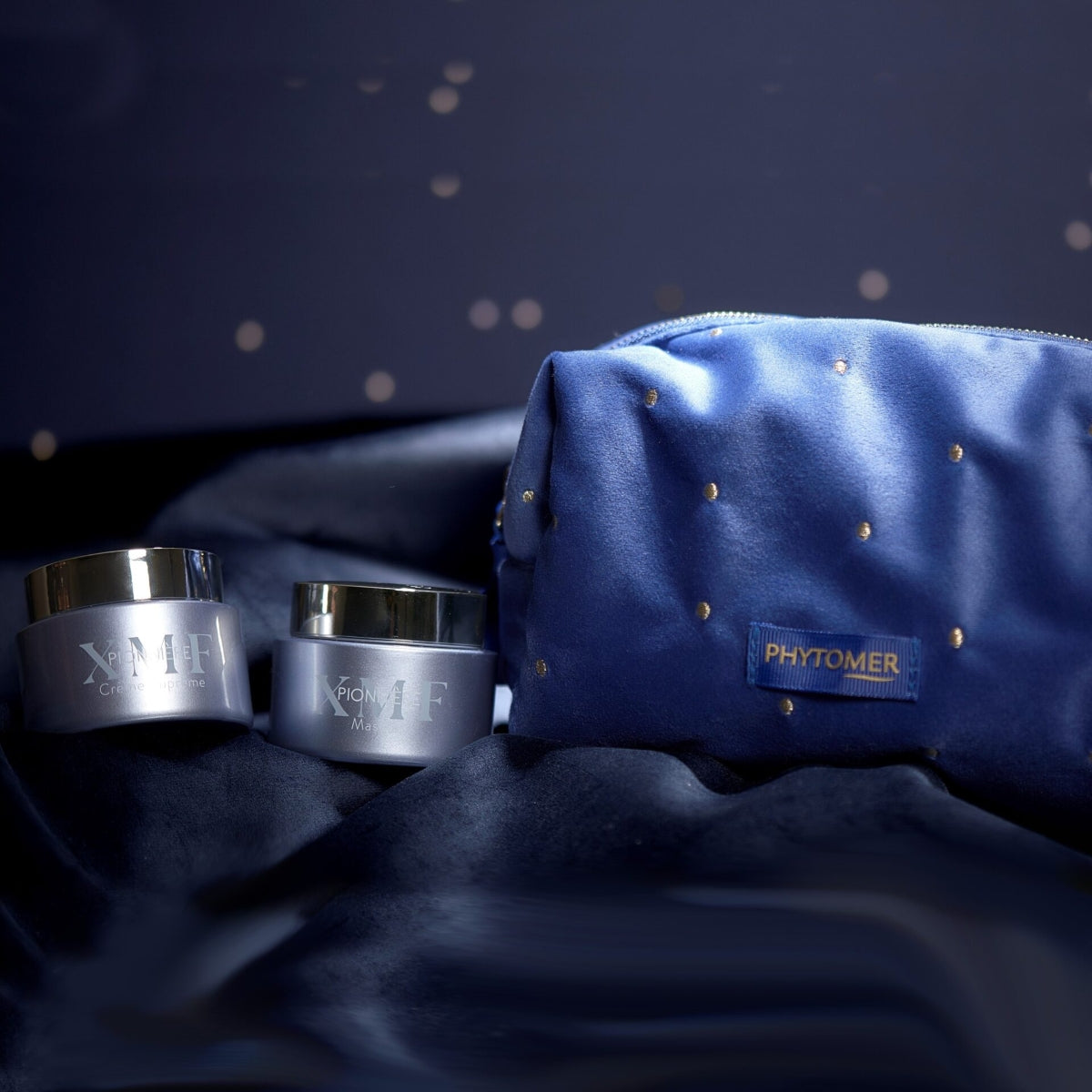 Phytomer Pionnière XMF Christmas 2025 set met Crème Suprême en gratis Exfoliating Mask-to-Oil