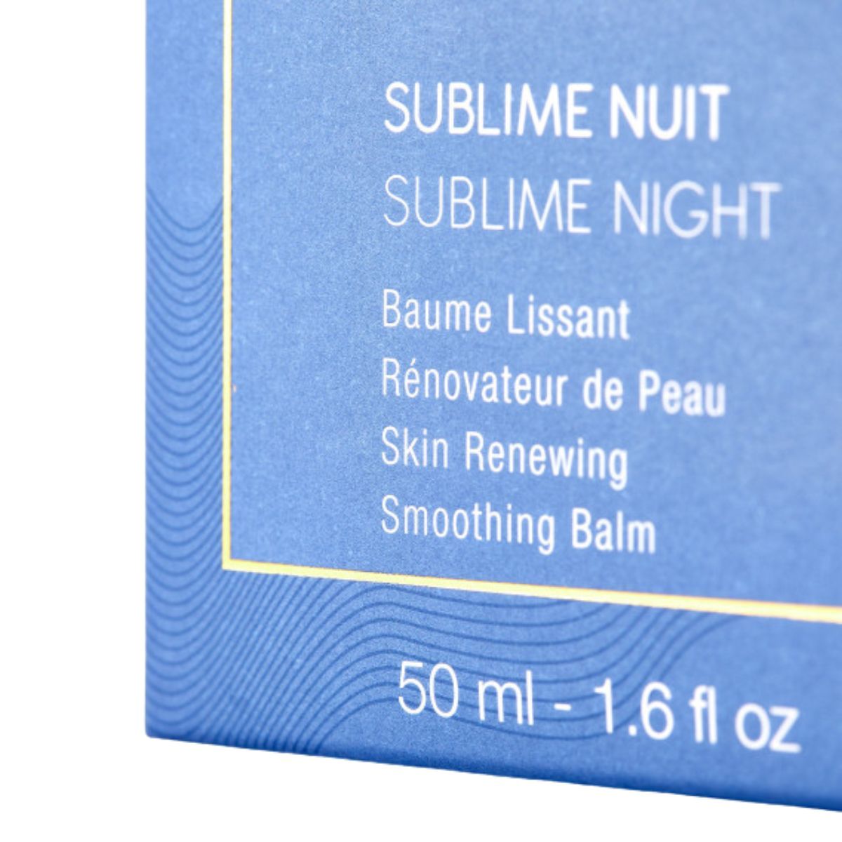 Sublime Nuit Baume Lissant verpakking blauwe pot Phytomer skincare