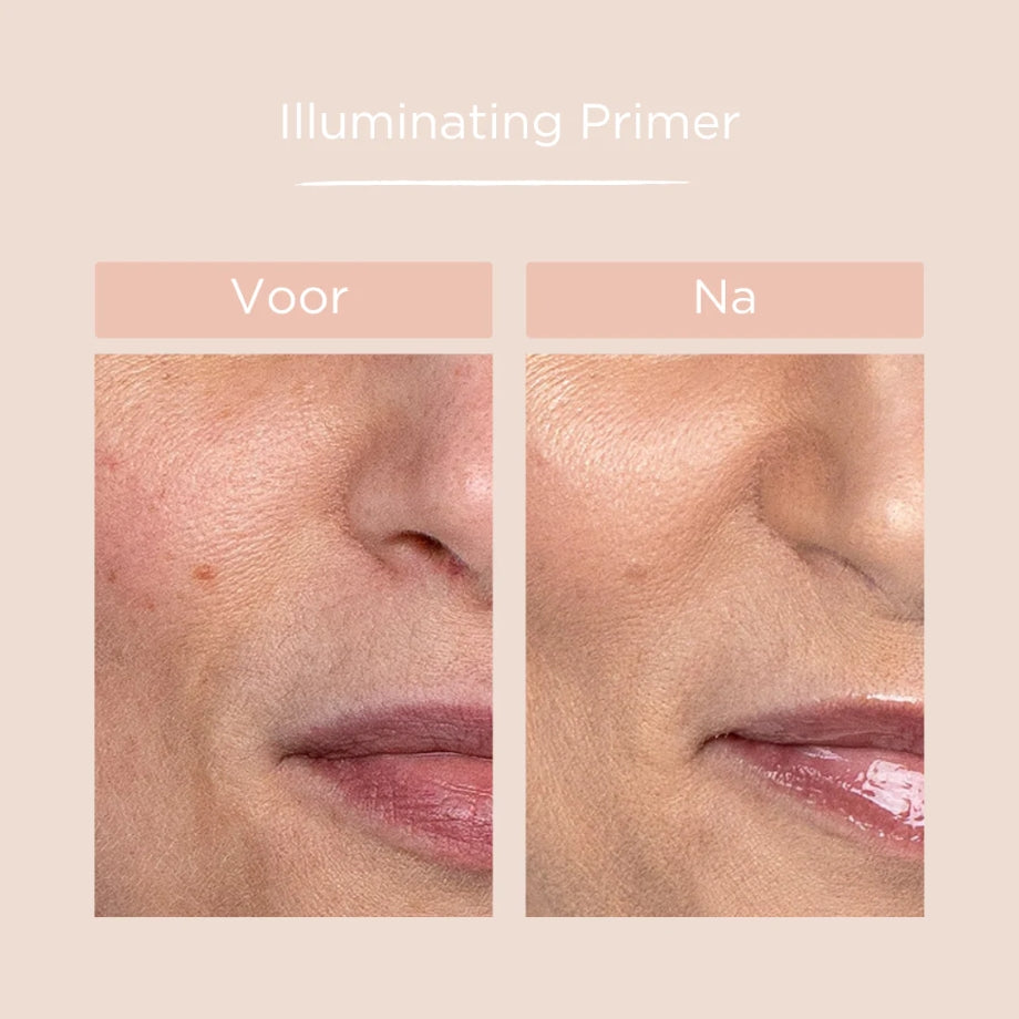 Lichte serumtextuur van Cent Pur Cent Illuminating Primer – zorgt voor een gladde, frisse en stralende huid