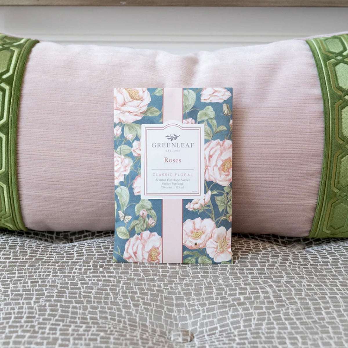 Greenleaf geurzakje Roses – langdurige rozengeur tot 6 maanden, veilig en niet-giftig.