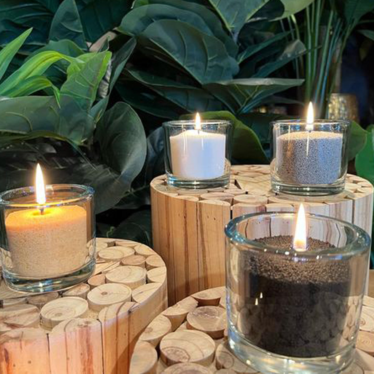 Zelf kaarsen maken met Mansion Atmosphere Sand Wax bruin – duurzame parelwas