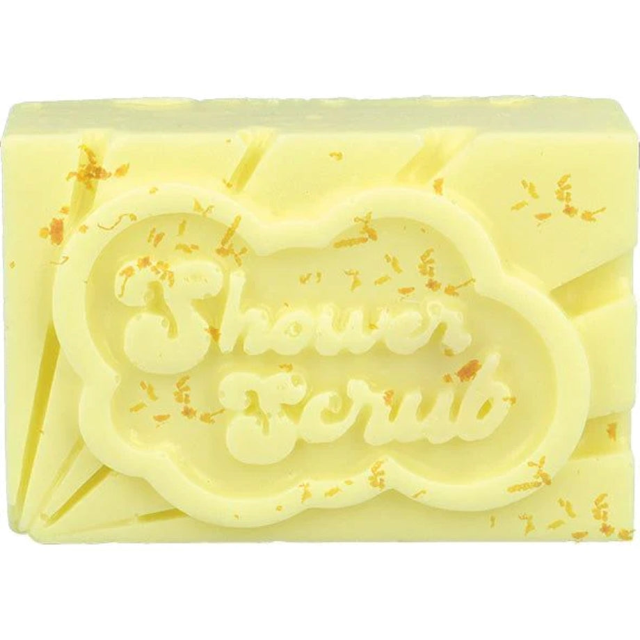 Scrub Tropicana Solid Shower Scrub – plasticvrije, handgemaakte scrub bar met kokos- en passiebloemolie