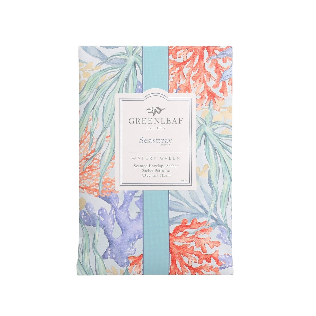 Greenleaf Seaspray Geurzakje – frisse geur van zeelucht, jasmijn & sandelhout voor een lichte, energieke sfeer in huis.