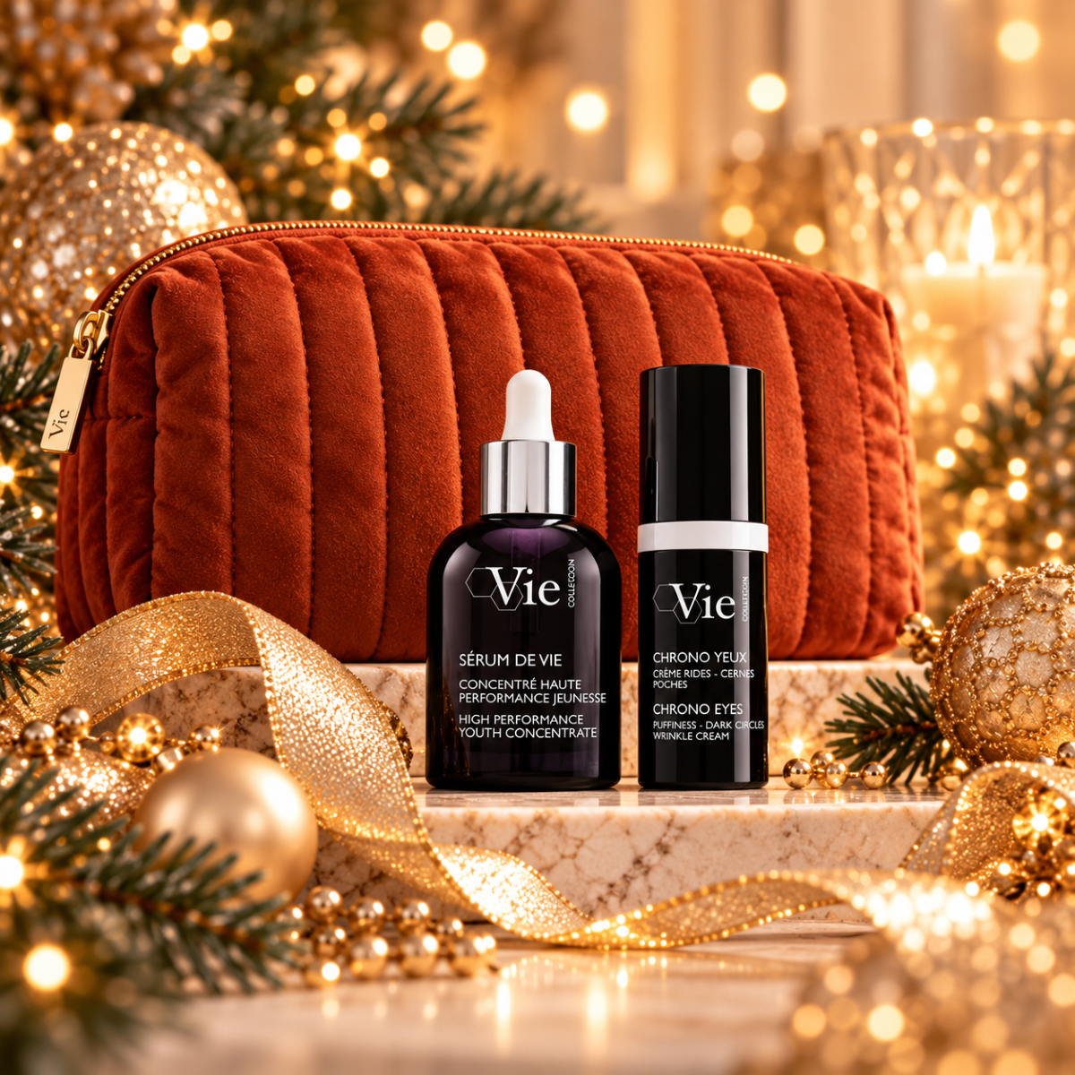 Vie Collection Sérum De Vie Concentré Haute Performance Jeunesse and chrono yeux