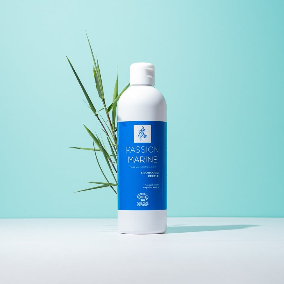 Passion Marine Shampoo Douchegel 2-in-1 – natuurlijke gezinsverzorging met bamboe
