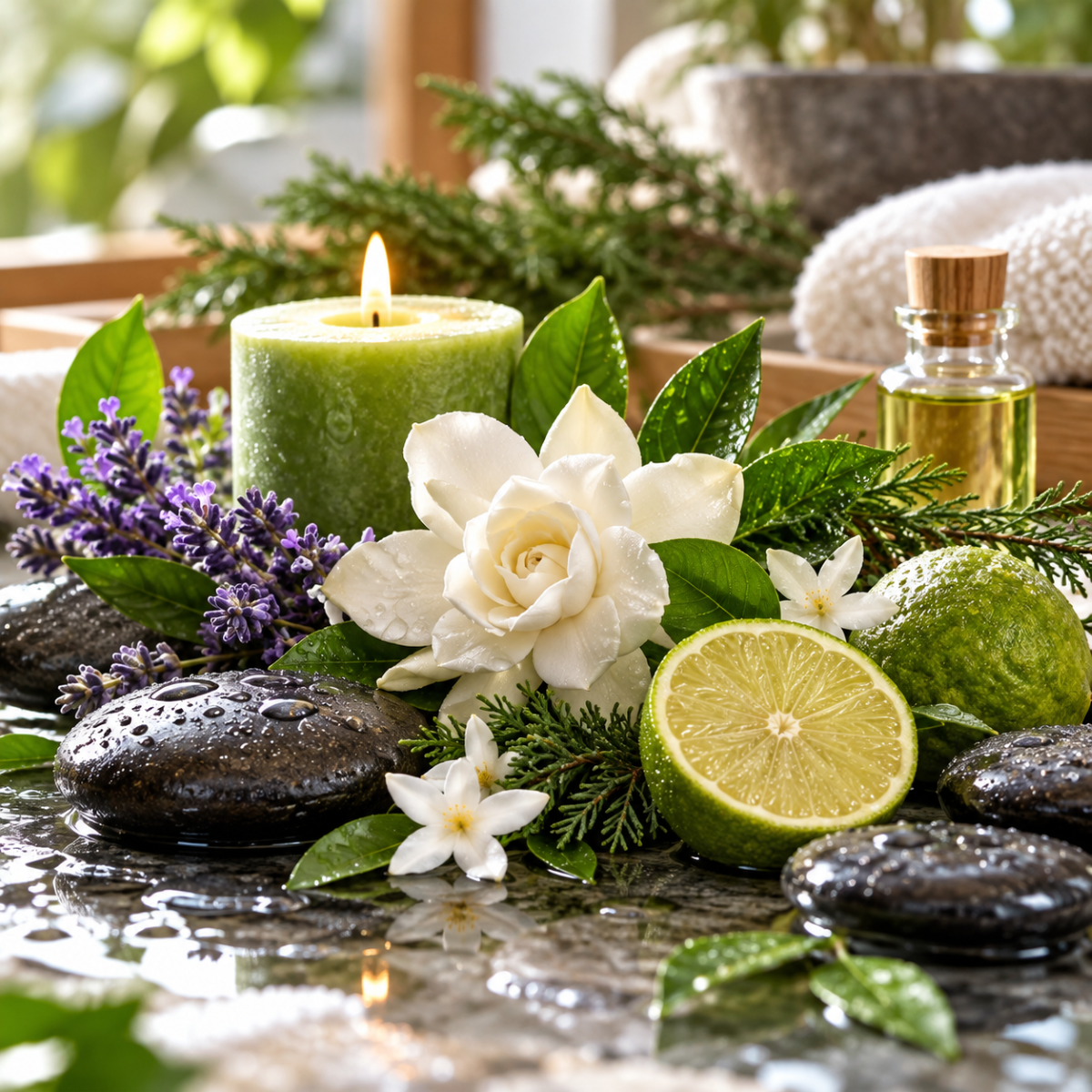 Spa Fresh Waxmelt – luxe spa sfeer met lavendel, citrus en witte bloemen