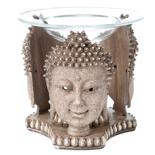 Luxe Thaise Boeddha geurbrander – decoratieve waxmelthouder met rustgevende uitstraling