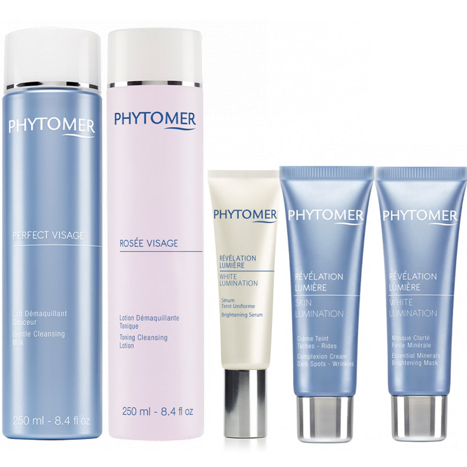 Phytomer Lumière Set – complete skin care set met 5 producten voor een stralende, egale huid