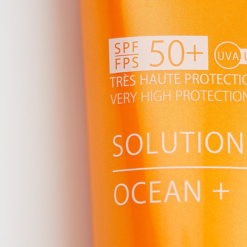 Toepassing Ocean+ SPF 50 – hoge bescherming voor gezicht en lichaam