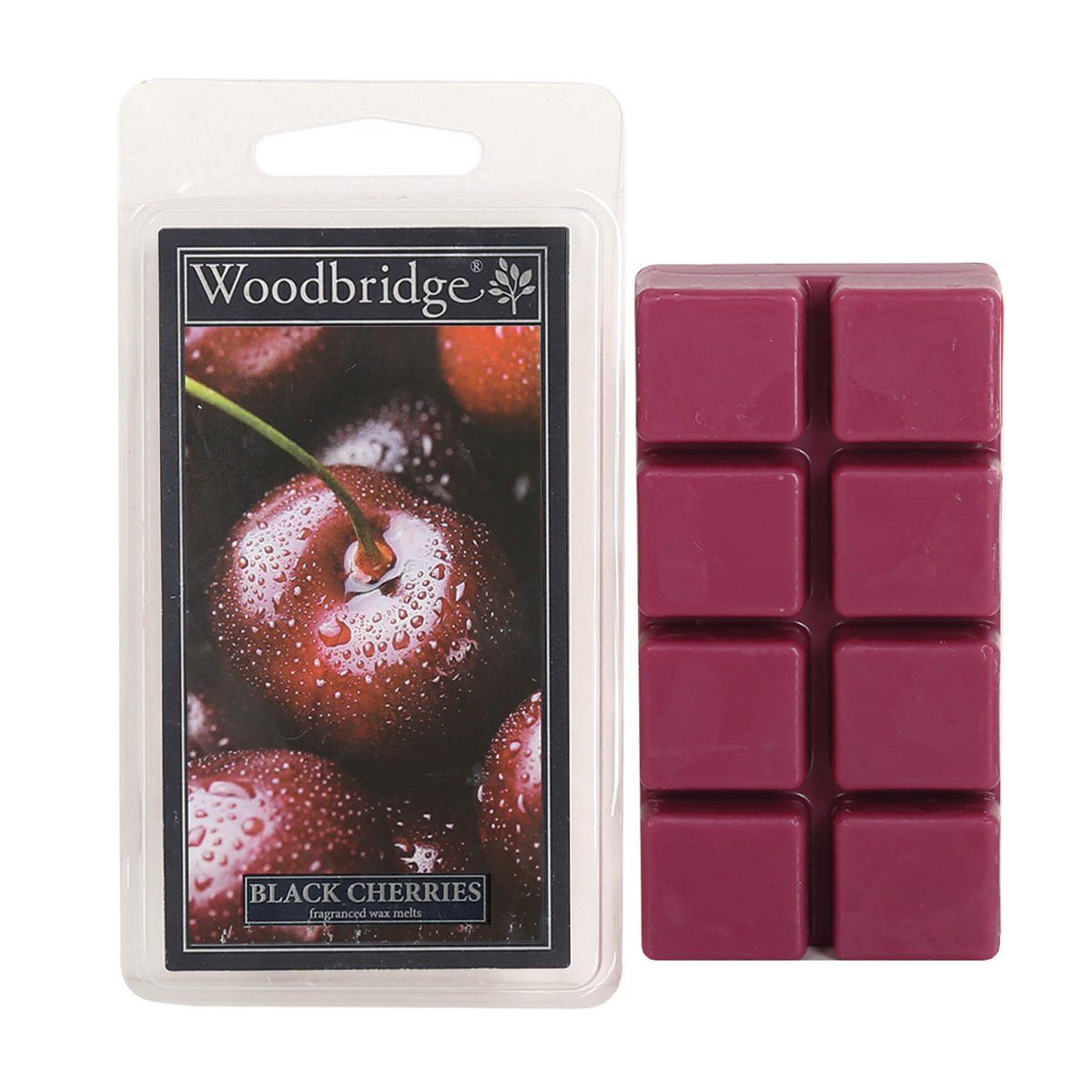 Woodbridge Black Cherries wax melts met warme fruitige kersengeur