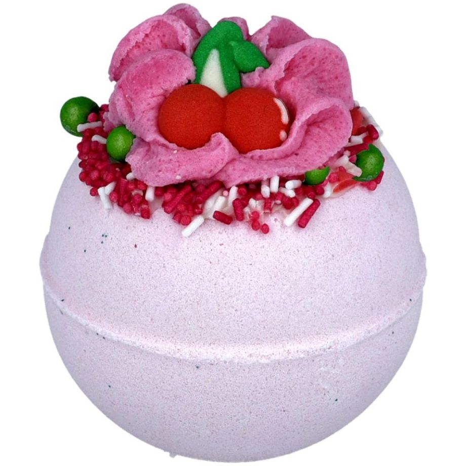 Bomb Cosmetics A Very Cherry Situation Bath Blaster met kersen 
