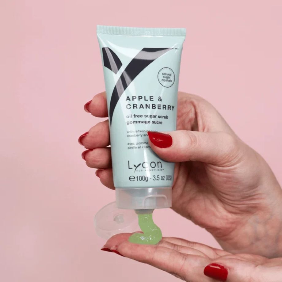 Lycon Apple & Cranberry Sugar Scrub 100 g tube